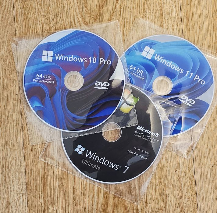Pachet Windows 7, 10 și 11 – 50 lei