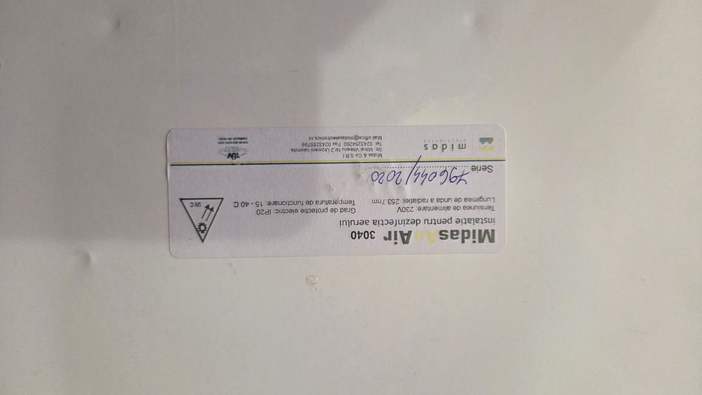 Purificator aer MidasAnAir 3040