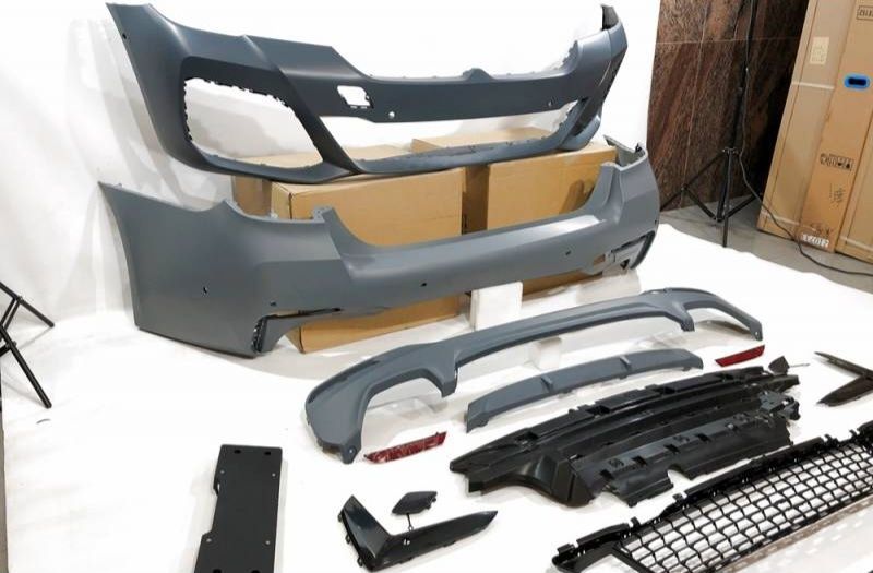G30 lci M пакет BMW Mtech bodykit предна броня задна прагове дифузьор