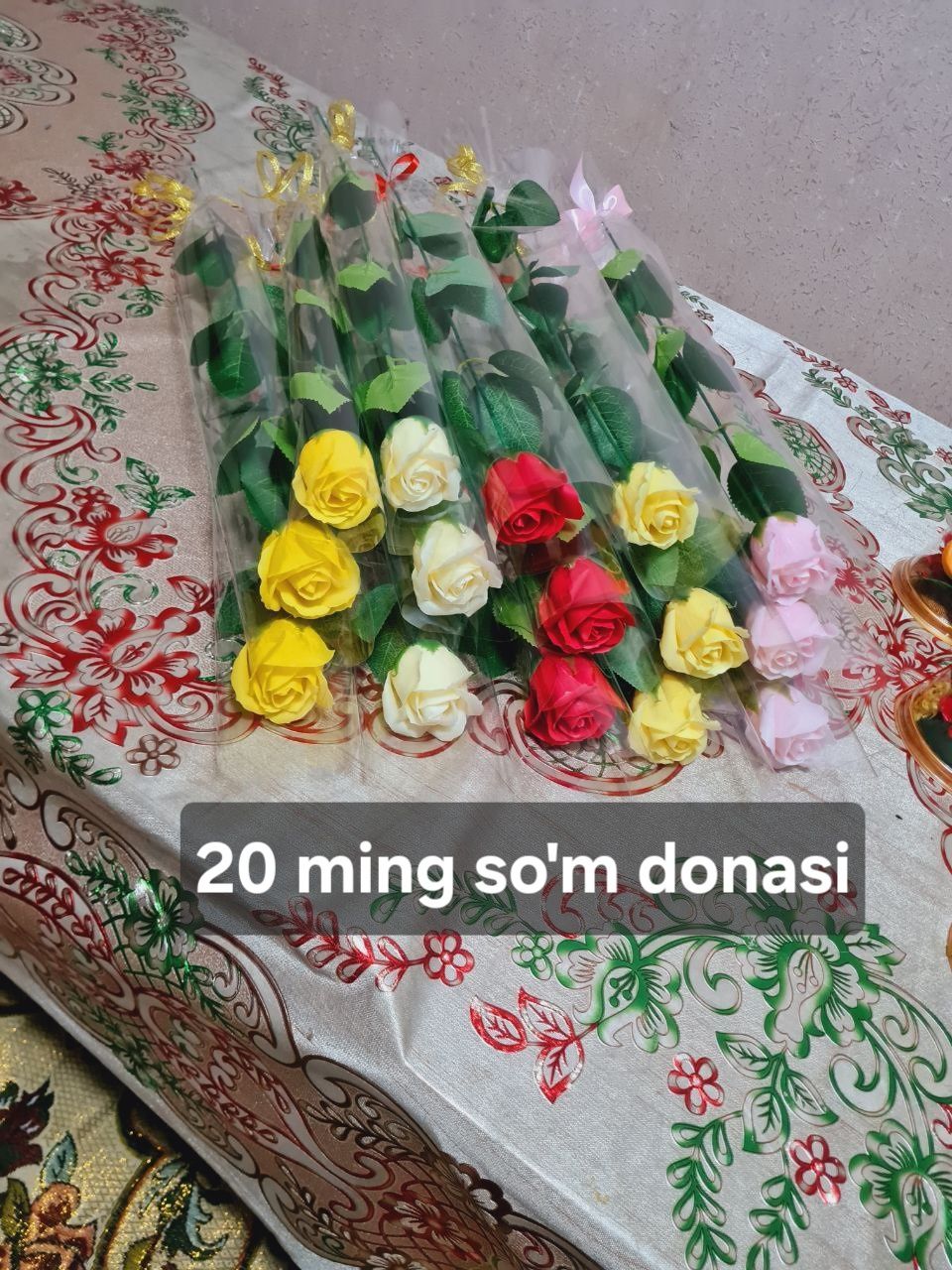 Nafis_flowers Sovunli Gullar