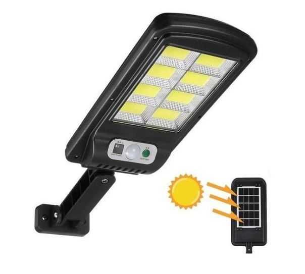 LAMPA LED CU INCARCARE SOLARA 120 Led/ 10 COB cu senzor si telecomanda