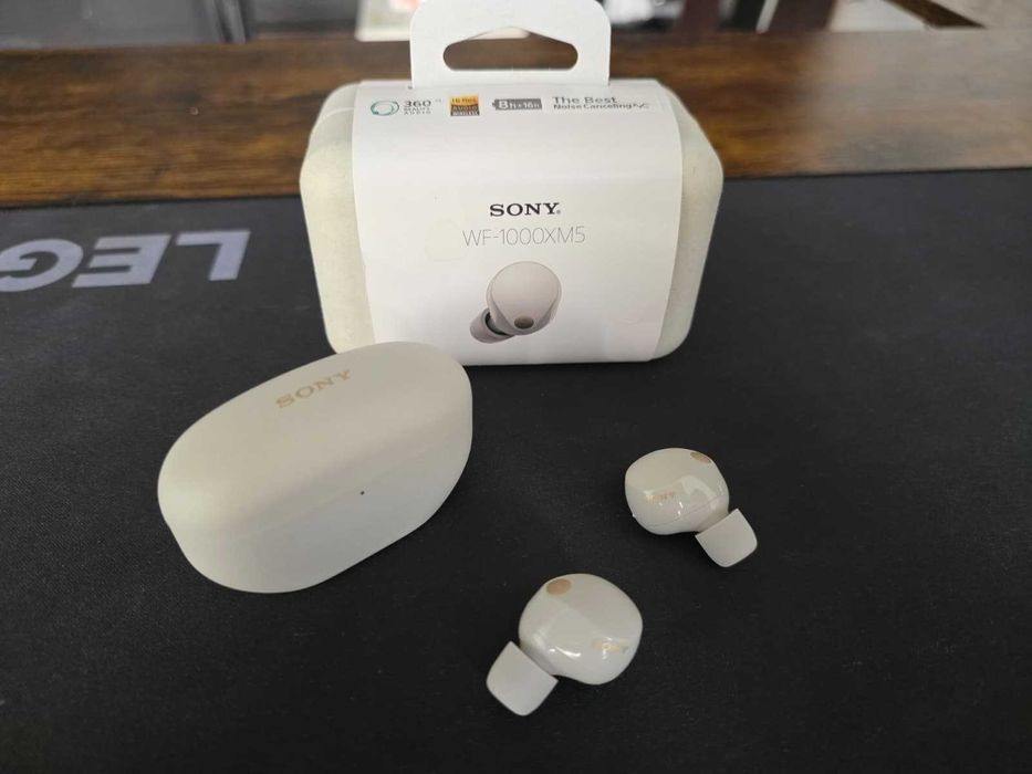 Casti Sony WF-1000XM5, Full box, Garantie, Noise cancelling