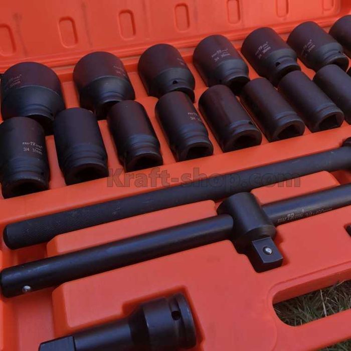 Немско Гедоре 21 Части + Накрайници 41 Части KraftRoyal + ЛЕД ФЕНЕР