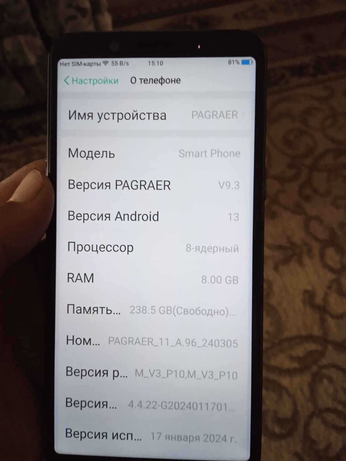Смартфон PAGRAER