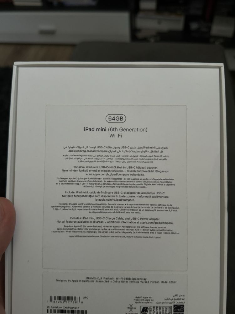 iPad Mini 6 (6th Generation) Wi-Fi