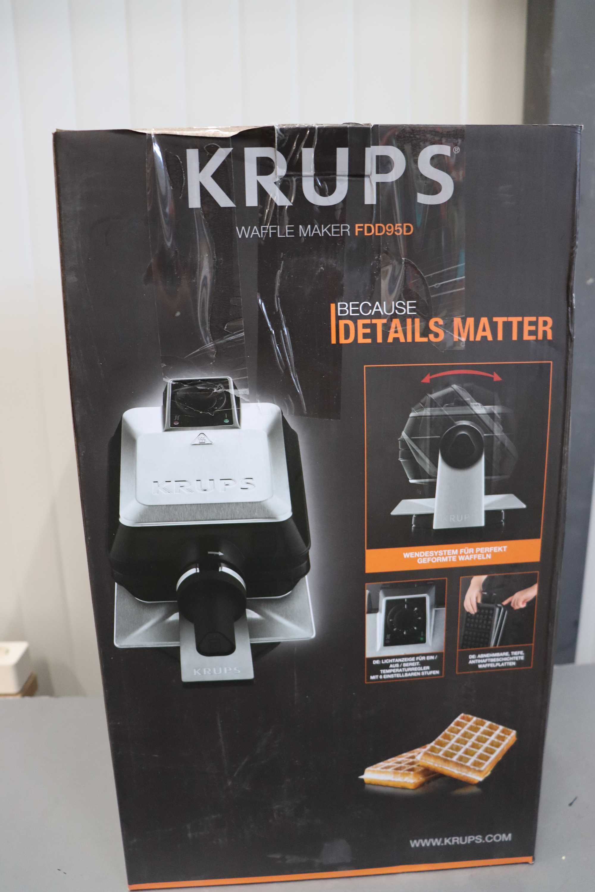 Krups FDD 95 D гофретник професионален 1400W