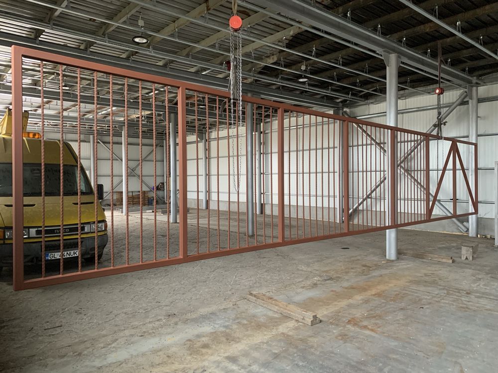Vand 2 porti autoportante 7m