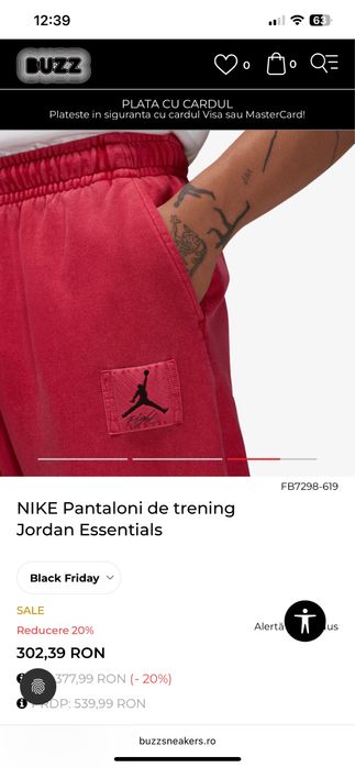 Pantaloni Jordan barbati Air Nike