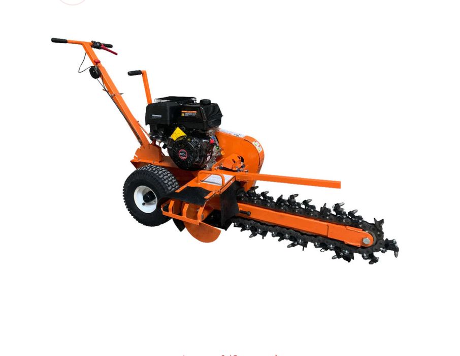 Masina de sapat santuri pt irigatii , cabluri , fundatii