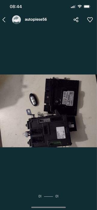 Chit pornire calculator nissan x-trail 2.0 2018 piese dezmembrari