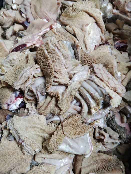 Рубец ягнёнка трибуха рубленная