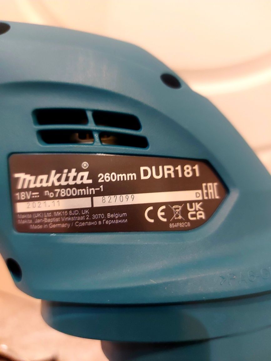 Нов акумулаторен тример Makita DUR181Z