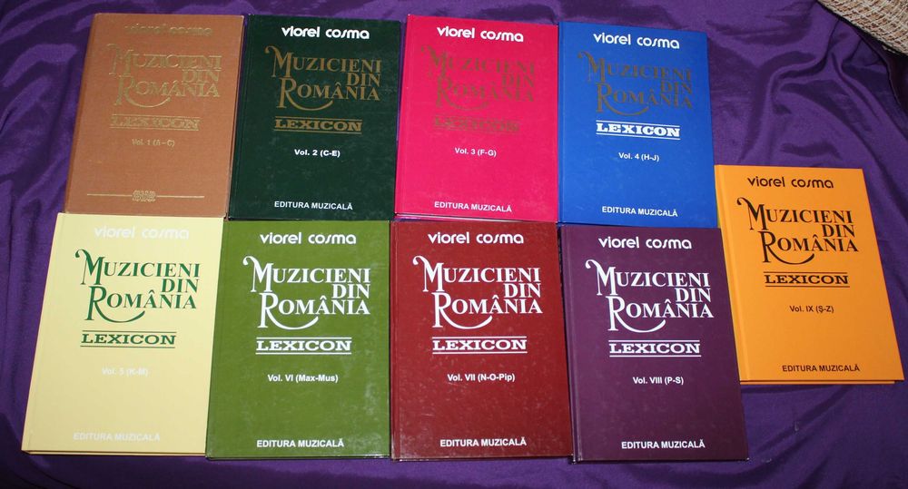 Viorel Cosma Muzicieni din Romania Lexicon Enciclopedia muzicii 13 vol