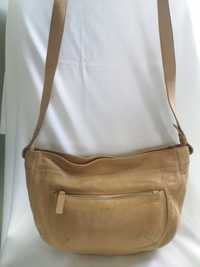 FURLA, бежова чанта, естествена кожа, цена 50лв