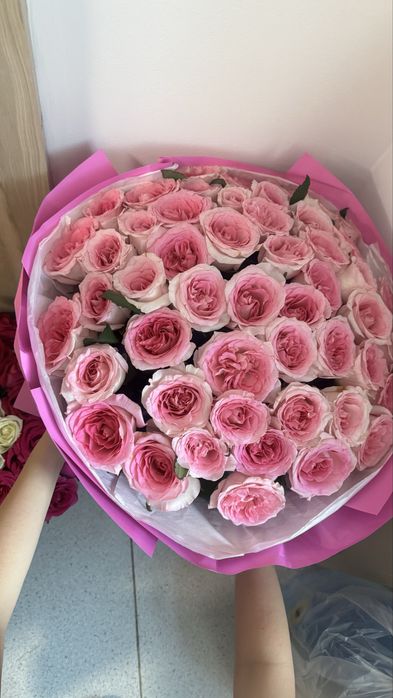 Цветы розы 51 штук