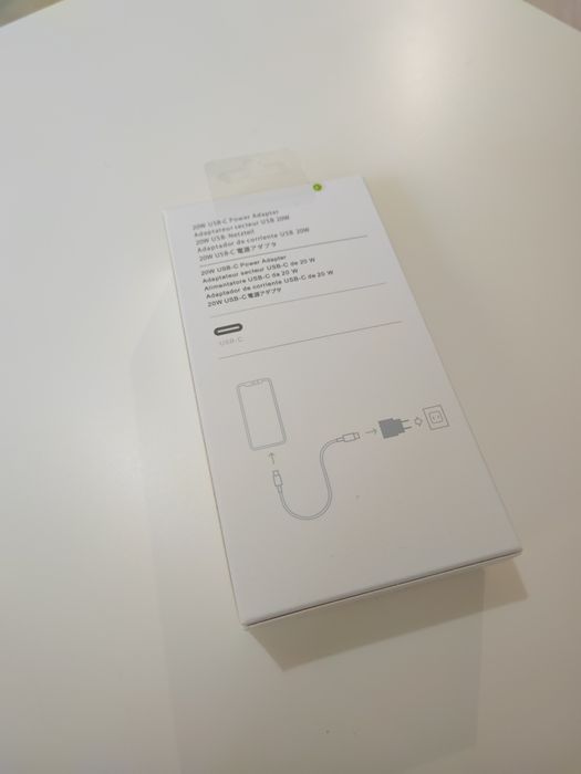 Комплект зарядно Айфон (iPhone) USB-Type-C 20W
