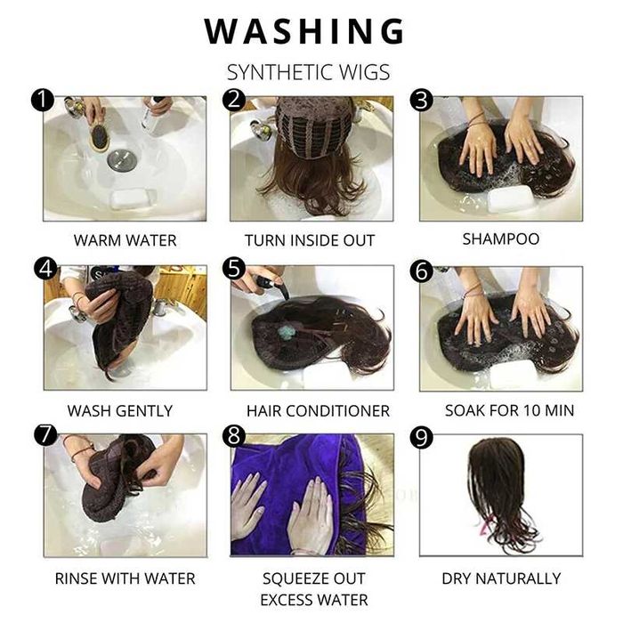 Светло синя аниме перука с подвижен кок Honkai Star Rail Robin Cosplay