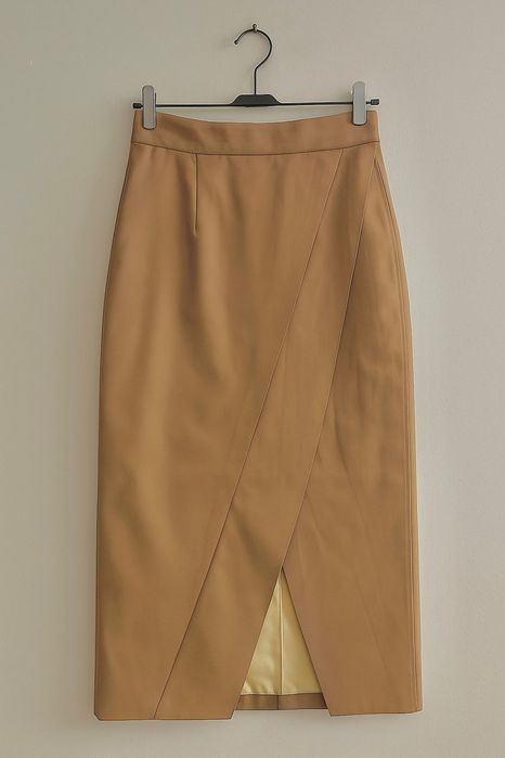 Кожаная юбка. Стильная