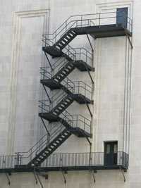 Пожарная лестница Металла конструкции