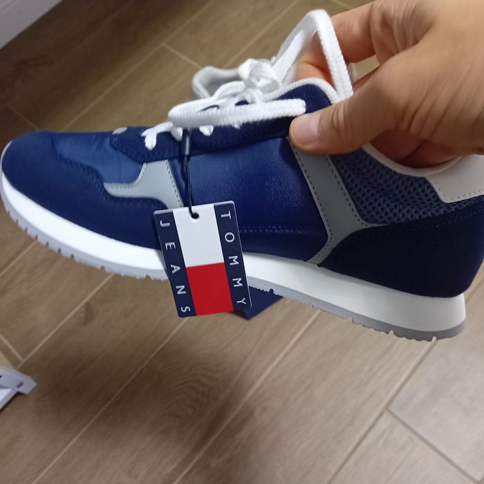 Pantofi sport adidasi tommy hilfiger marime 42 jeans