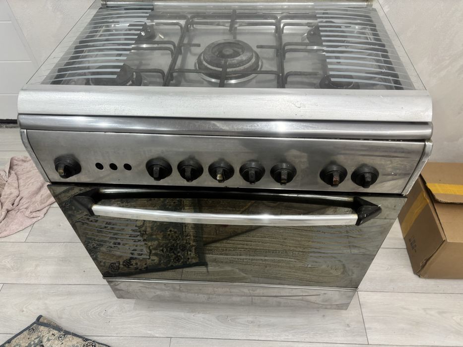 Газ плита 5 көздік