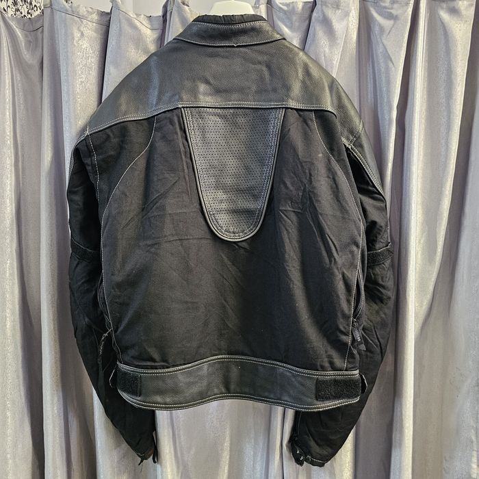 Geaca moto textil si piele marimea weiseL-XL
