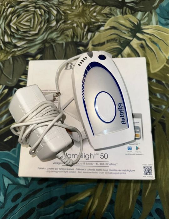 Epilator cu lumină pulsată BaByliss Homelight 50 IPL