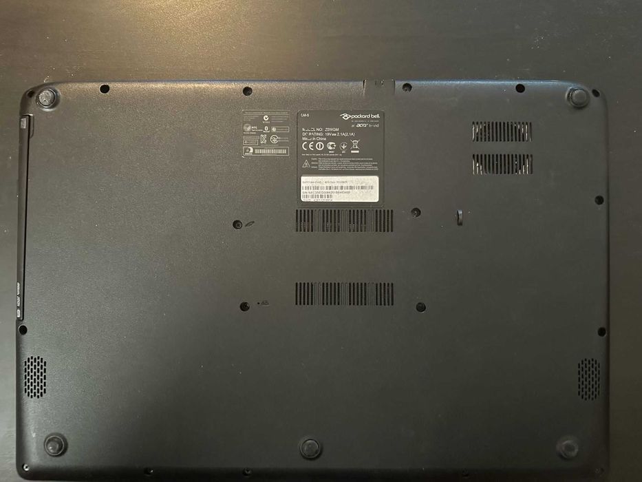 Laptop Packard Bell EasyNote celeron, 4Gb, 500Gb