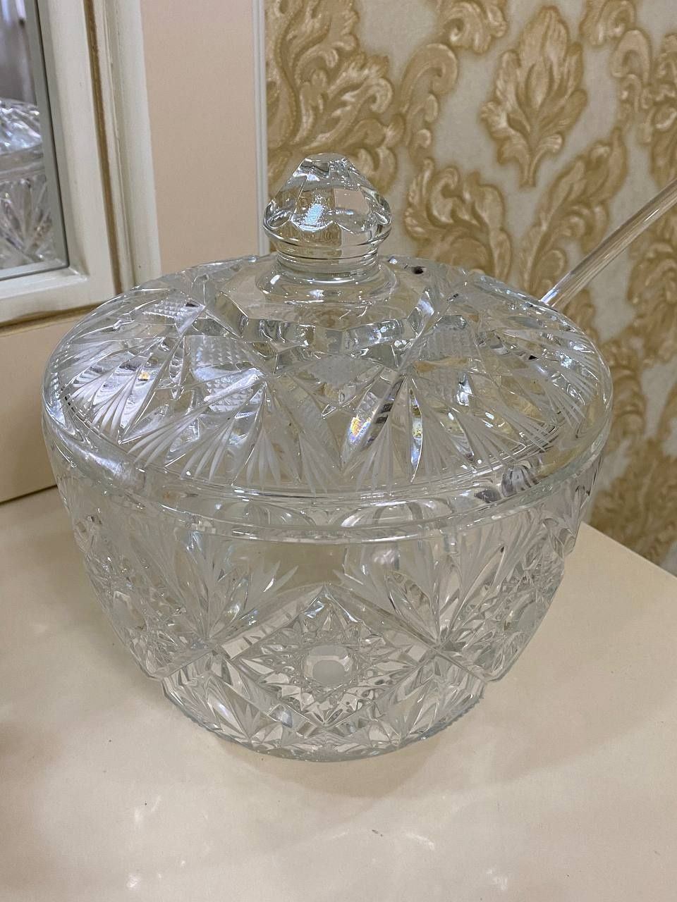 Хрусталь крюшонница