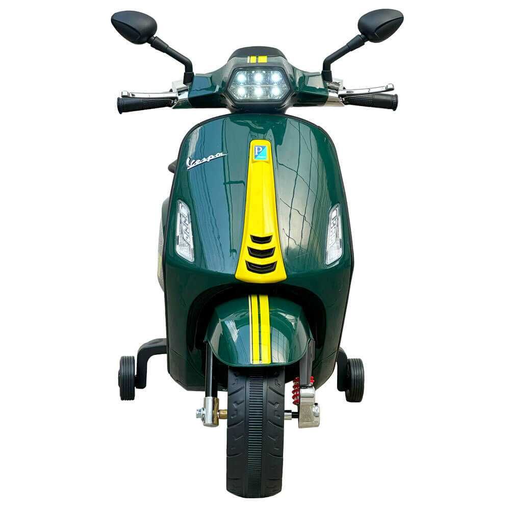 Motocicleta / Scuter electric copii Vespa 12V rosie