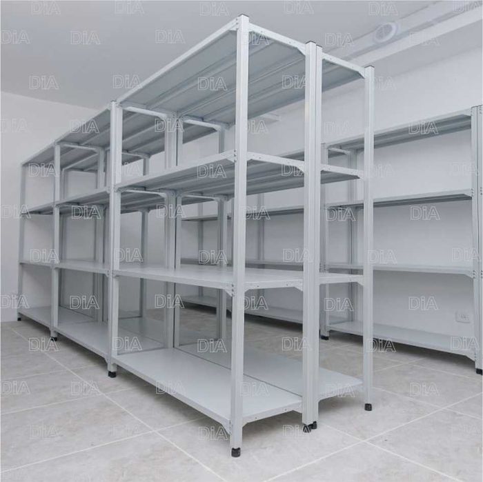 Архивные стеллажи, полочный металлический стеллаж для склада kaps
