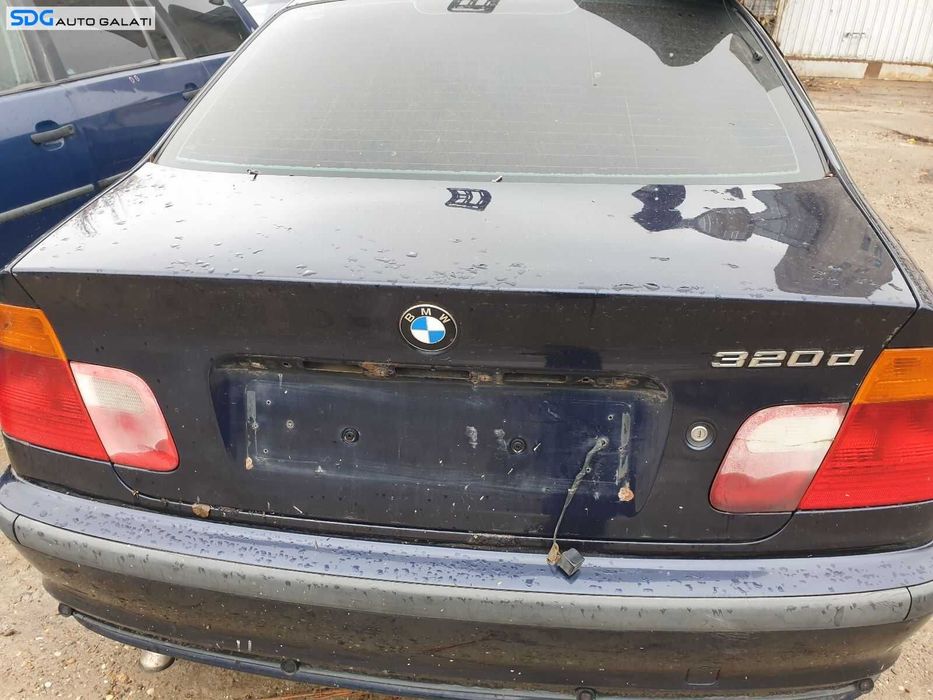 Capota Portbagaj cu Inceput Rugina BMW Seria 3 E46 Berlina Sedan 1998 - 2006 Culoare 317/5 Orientblau Metallic [0037]