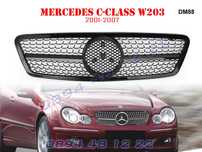 Предна Решетка Диамант Mercedes C W203 Мерцедес Ц В203 01г-2007
