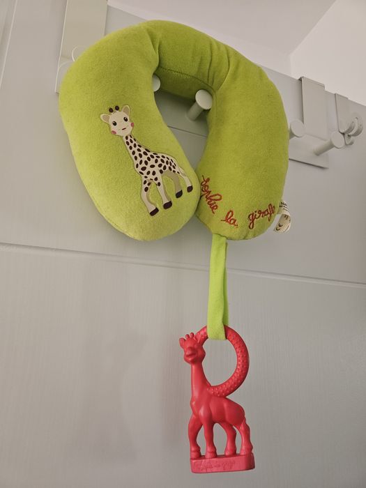 Perna suport de cap pentru copii - Sophie la Girafe