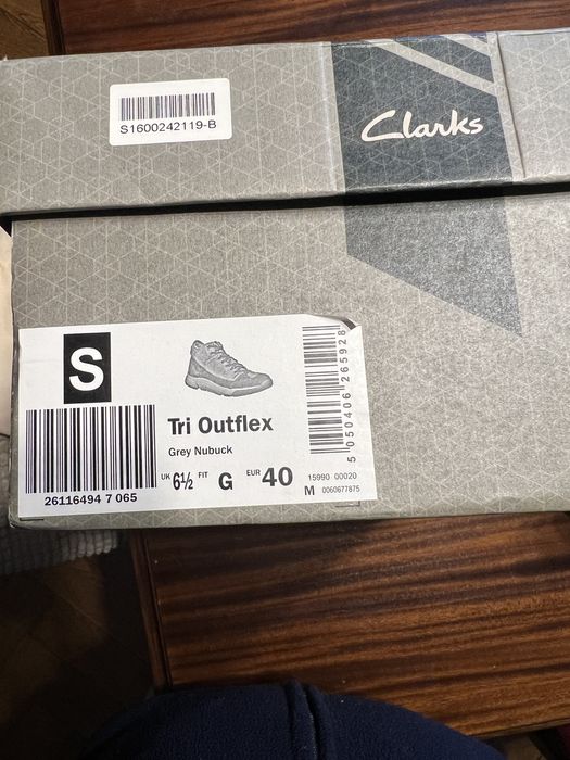 Clarks nr. 40, piele si textil