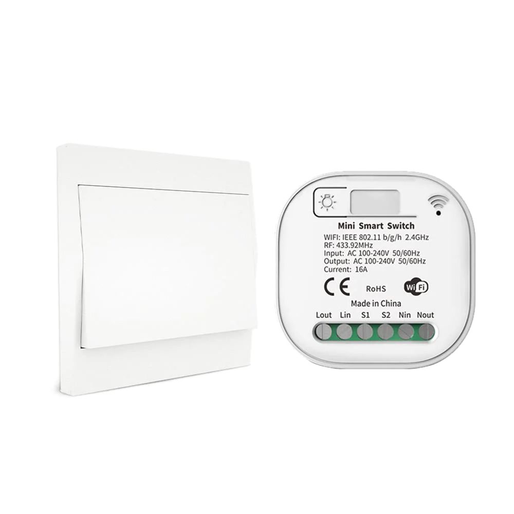 Moes Smart  реле и кинетичен ключ за осветление RF433 + WiFi