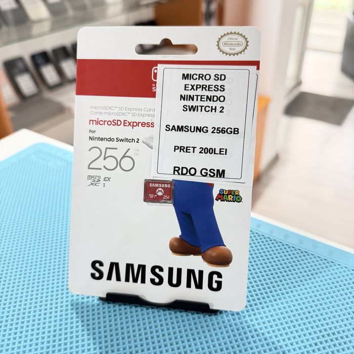 Micro Sd Samsung Express Nintendo Switch 2 256gb Sigilat