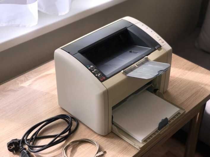 Надёжный чернобелый лазерный принтер HP 1022n сетевой принтер Wi-Fi