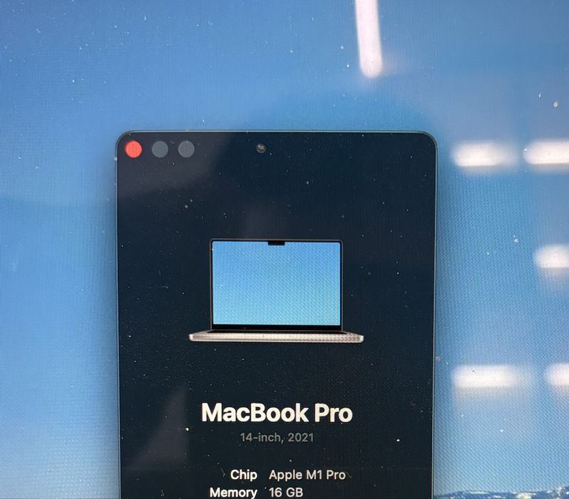 MacBook Pro 14, M1 Pro, 16 GB RAM, 512 GB