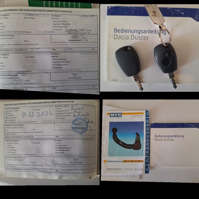 Dacia Duster 1.6 Benzina Trapa Piele AC Comenzi Volan