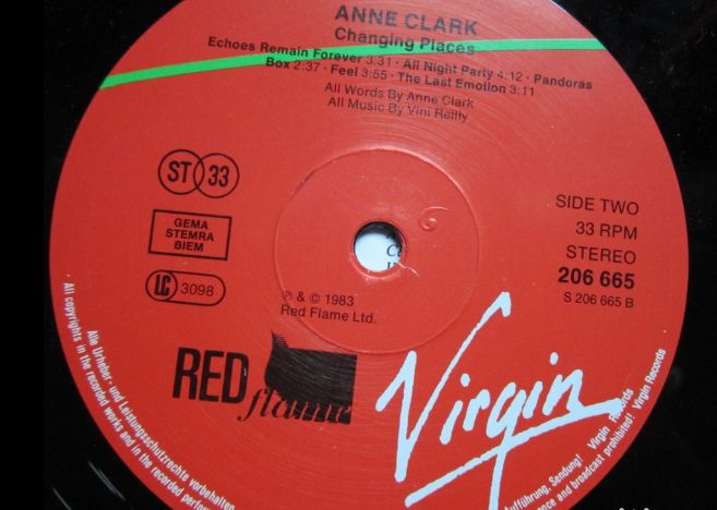 colectie Anne Clark- synth-pop,new wave,experimental-made in Germany