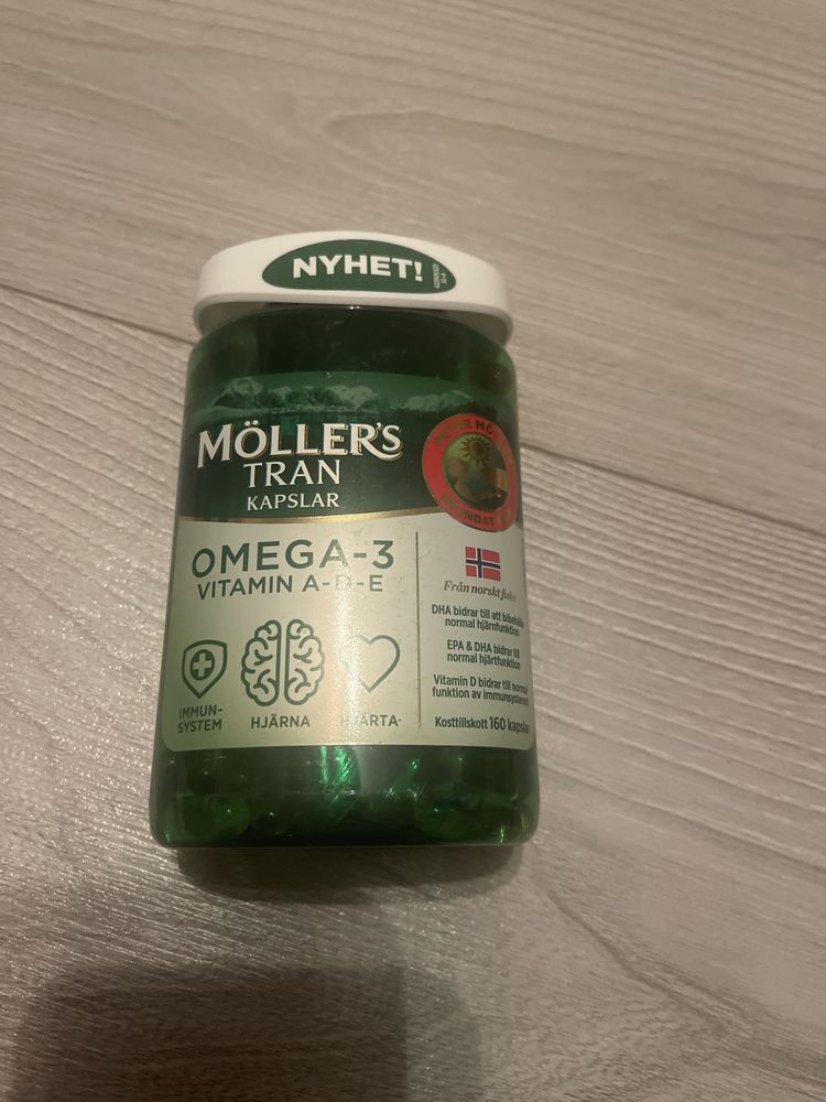 Omega 3 mollers ulei peste