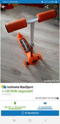 Trotineta MaxSport