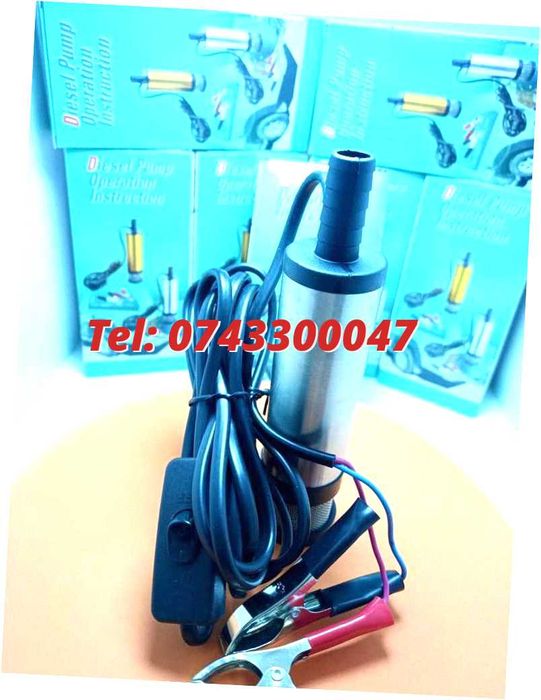 Pompa Transfer Lichid Submersibila Electrica 12v