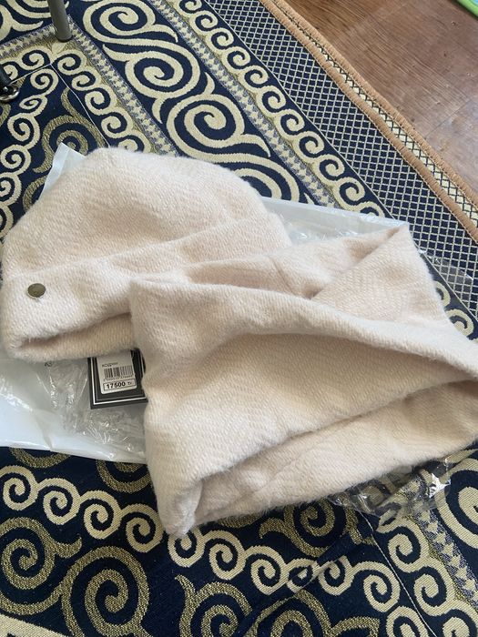 Шапка комплект с воротом