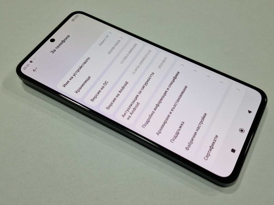 Xiaomi 13T 5G 256GB 8GB RAM Dual / пукнат гръб