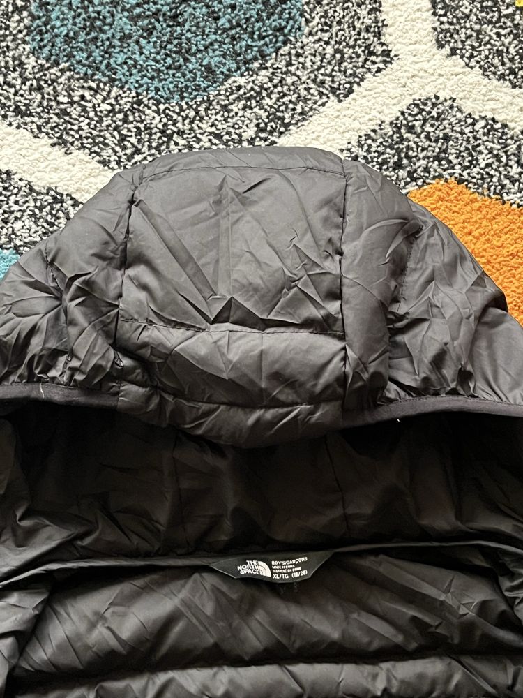 The North Face : Down Hooded Jacket - Младежки ХЛ / Мъжки S - Оригинал
