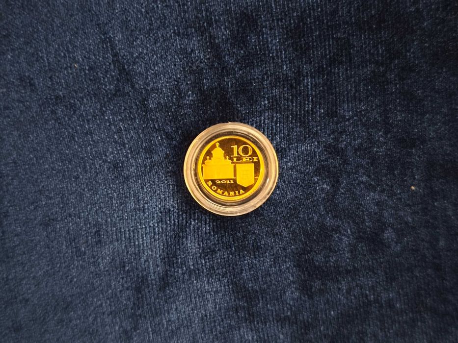 Moneda de aur BNR :  Paftaua de la Curtea de Argeş