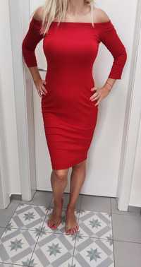 Червена рокля Zara