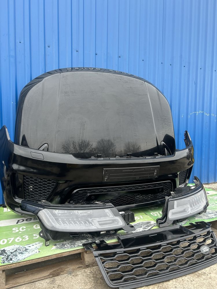 Bară față, capotă, faruri , trager, aripi Range Rover Sport Facelift